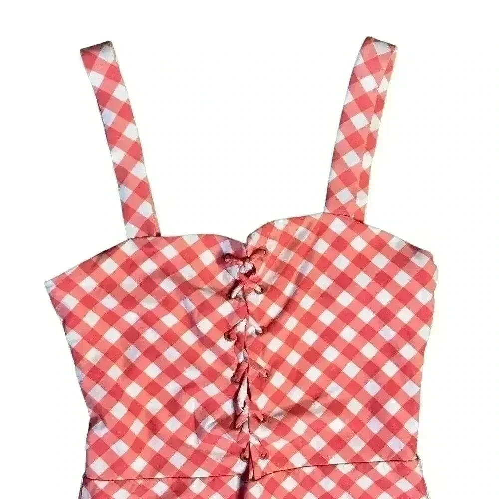 NWOT Onia Raquel Swimsuit In Pink M - Picture 2 of 6